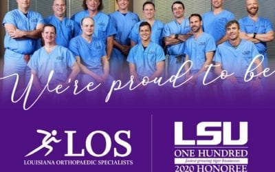 We are proud to be included on the 2020 LSU 100 list!