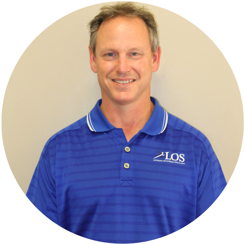 Tim Daigle, PT, DPT, has been a physical therapist with Louisiana Orthopaedic Specialists since 2012. He has specialized training in the McKenzie Method, is certified in mechanical diagnosis and treatment, and is also dry needling certified.